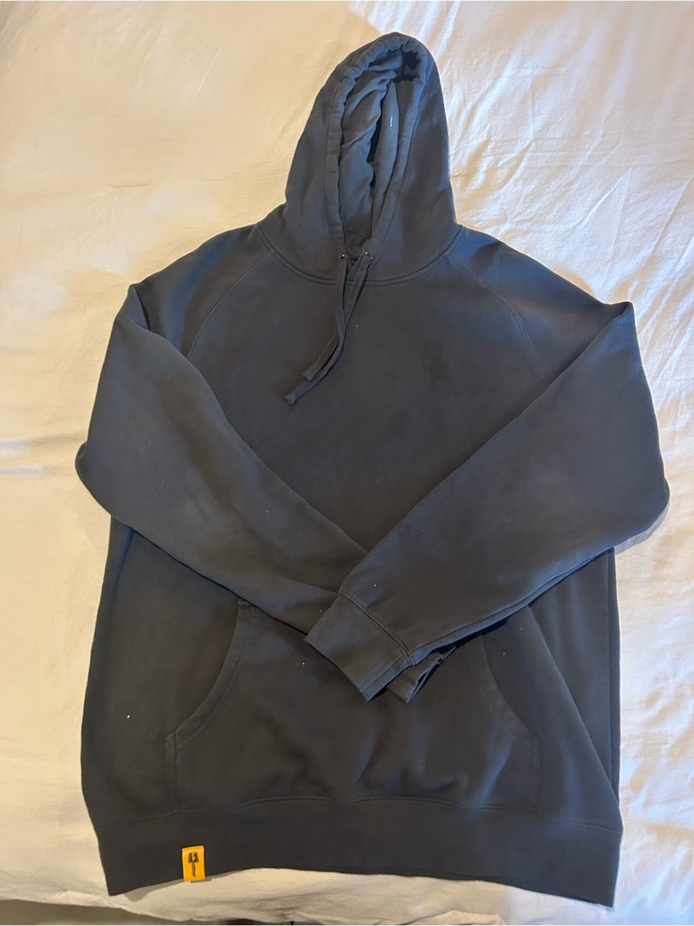 Street Parking Men's Black Hooded Pullover Sweatshirt